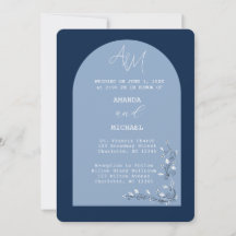 Invitación a la boda del Arco de los Hues Azules M