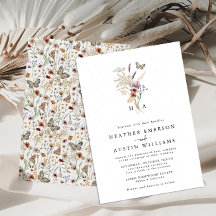 Invitación a la boda del Boho Blanco