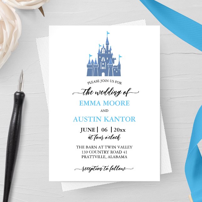 Invitación a la boda del Castillo de la Princesa (Subido por el creador)