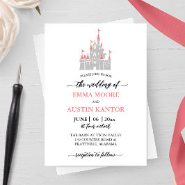 Invitación a la boda del Castillo de la Princesa