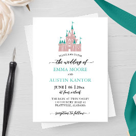 Invitación a la boda del Castillo de la Princesa