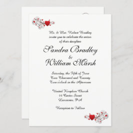 Invitación a la boda del corazón