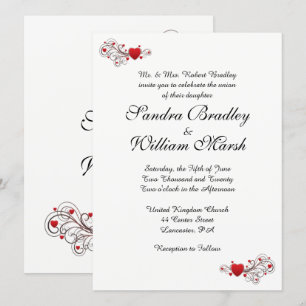 Invitación a la boda del corazón