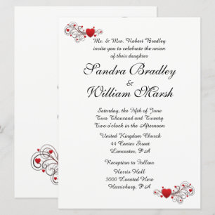 Invitación a la boda del corazón
