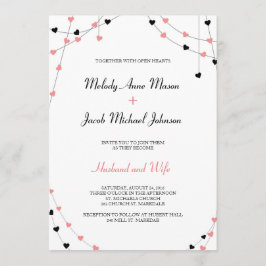 Invitación a la boda del corazón