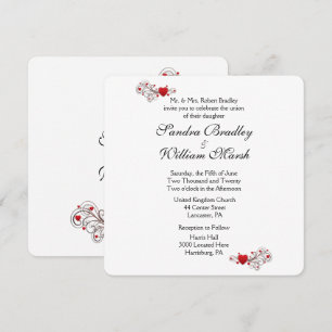 Invitación a la boda del corazón