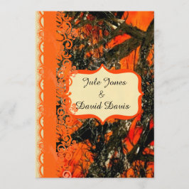 Invitación a la boda del cuello rojo