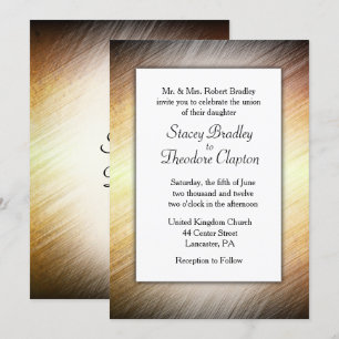 Invitación a la boda del deseo de llama de 5" x 7"