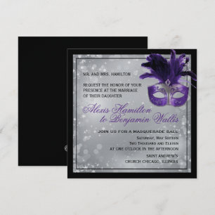 Invitación a la boda del desfile