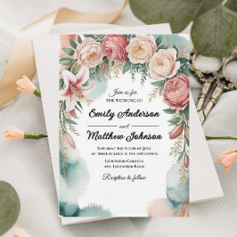 Invitación a la boda del Diseñador de Arcos Floral