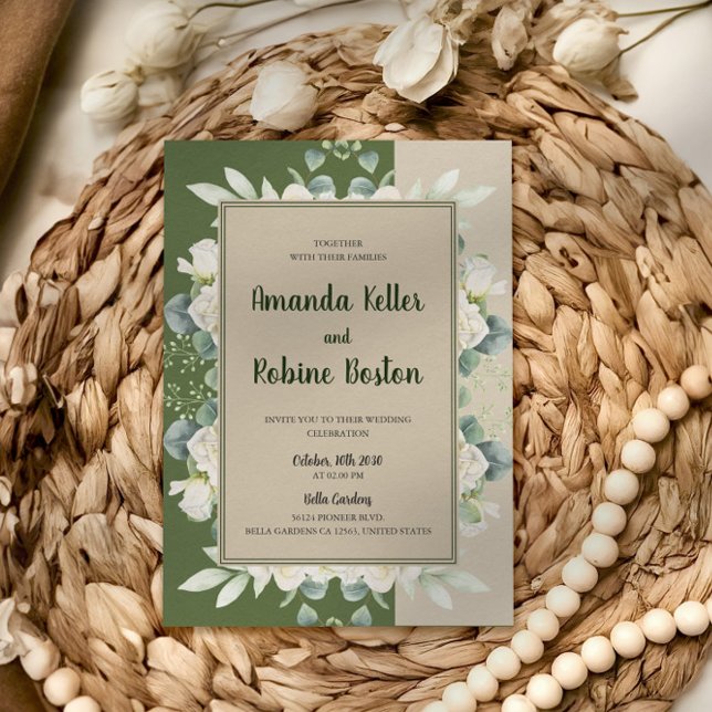 Invitación a la boda del Eucalipto Verde (Subido por el creador)