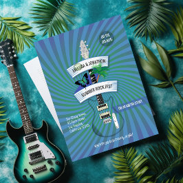 Invitación a la boda del Festival de Rock de Veran