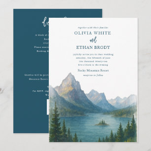 Invitación a la boda del glaciar