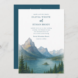 Invitación a la boda del glaciar