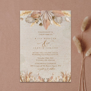 Invitación a la boda del guión de la película "Cal