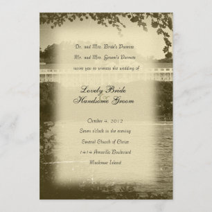 Invitación a la boda del hotel Mackinac Island