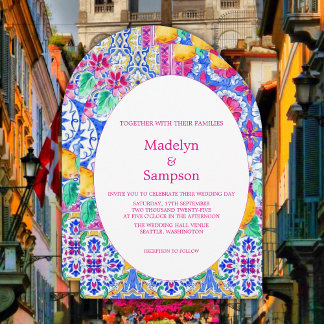 Invitación a la boda del Jardín Botánico de Limón