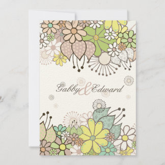 Invitación a la Boda del Jardín de Amor Natural So