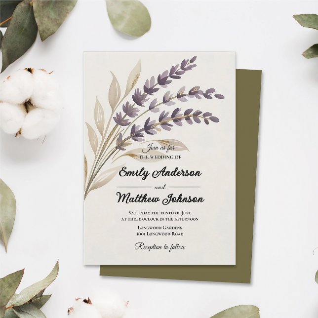 Invitación a la boda del moderno diseñador Boho (Subido por el creador)