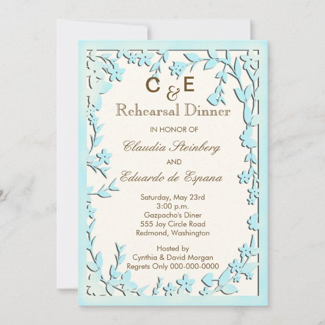 Invitación a la boda del Papel Picado - Bonitas pa (Anverso)