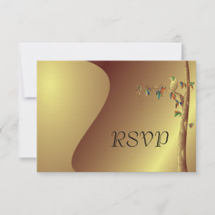 Invitación a la boda del Paraíso Tropical RSVP
