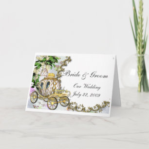 Invitación a la boda del portador de la princesa