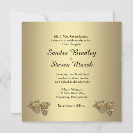 Invitación a la boda del teatro