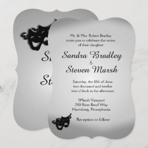 Invitación a la boda del teatro