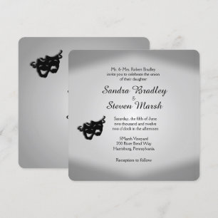 Invitación a la boda del teatro