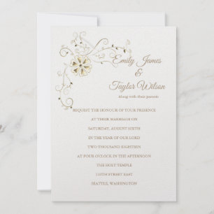Invitación a la boda del templo