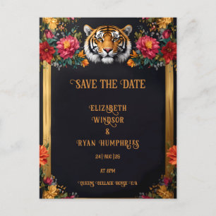 Invitación a la boda del tigre botánico