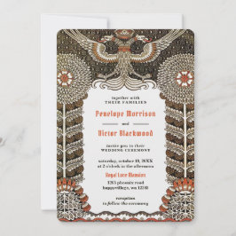 Invitación a la boda del trébol afortunado