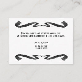 Invitación a la boda del ventilador de la película