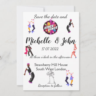 Invitación a la boda divertida