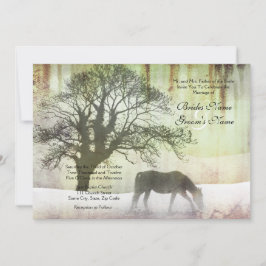 Invitación a la boda ecuestre