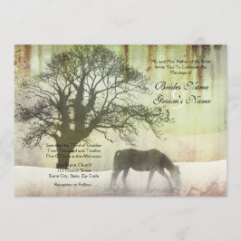 Invitación a la boda ecuestre