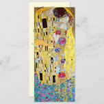 Invitación a la boda; El beso de Gustav Klimt<br><div class="desc">Invitación a la boda fácil de personalizar. El Kiss, Der Kuss (1907-1908) de Klimt es probablemente el trabajo más famoso de Gustav Klimt. Comenzó a trabajar en ello en 1907 y es el punto culminante de su llamado "Periodo Dorado". El Kiss es un bello cuadro de arte de la época...</div>