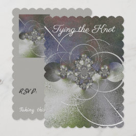 Invitación a la boda "Elegancia blanca"