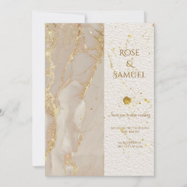 Invitación a la boda elegante del Purpurina de tin