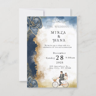 Invitación a la boda elegante y moderna | Luxury G