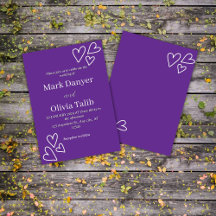 Invitación a la boda - Elegante y Personalizable