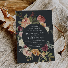 Invitación a la boda en el jardín de la luna