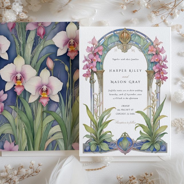 Invitación a la Boda en el Jardín Orquídea de Nouv (Subido por el creador)