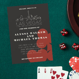 Invitación a la boda en el Skyline Casino de Las V