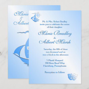 Invitación a la boda en el teatro de vela