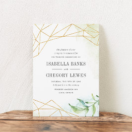 Invitación a la boda en el terrario