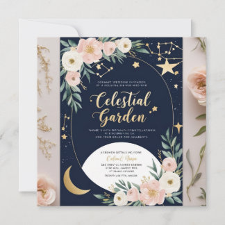 Invitación a la Boda en Jardín Celestial