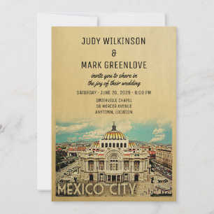 Invitación a la boda en la Ciudad de México Palaci
