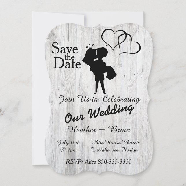 Invitación a la boda encubierta (Anverso)