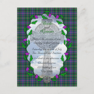 Invitación a la boda escocesa de Cooper